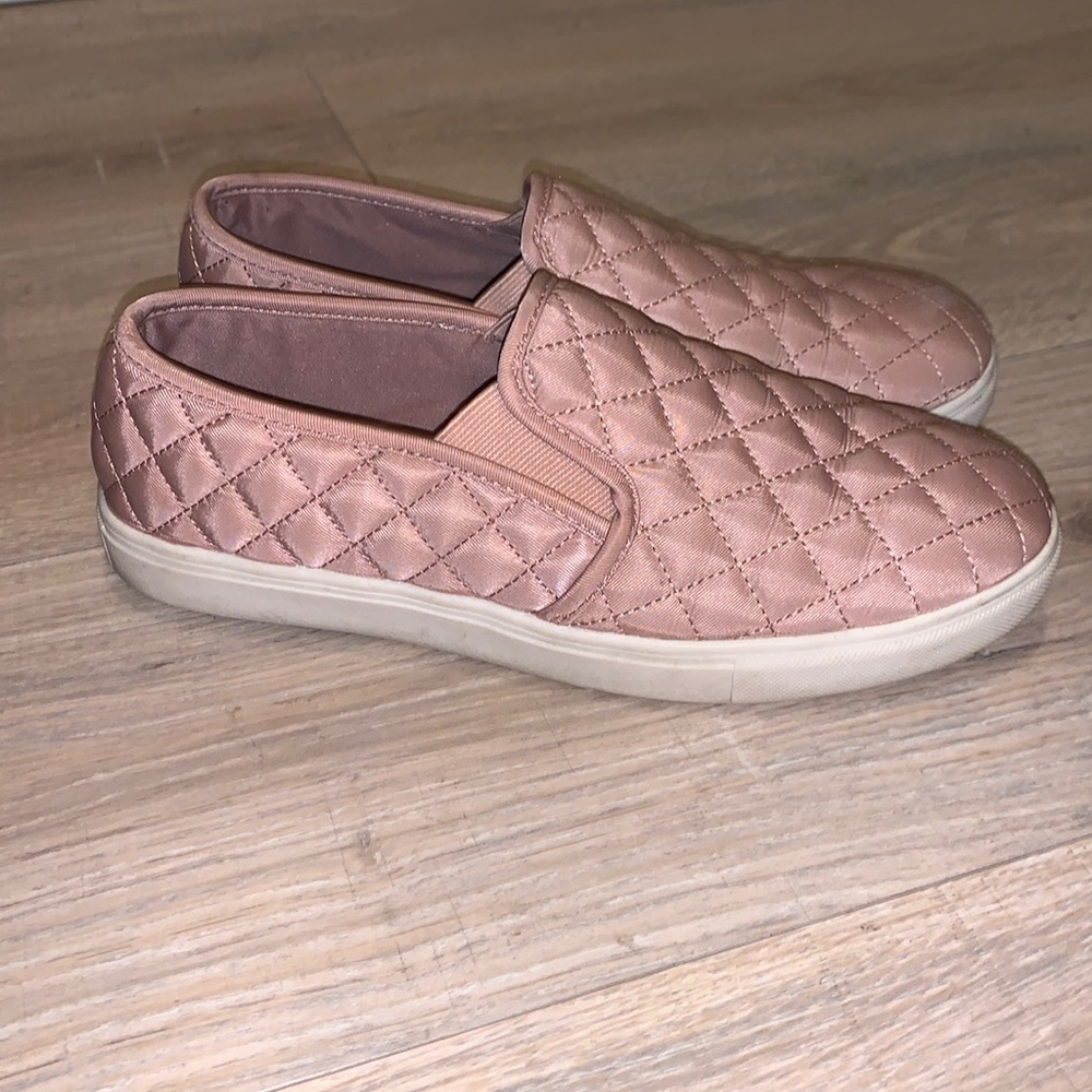 Big Buddha Pat desert taupe color quilted slip On sneakers